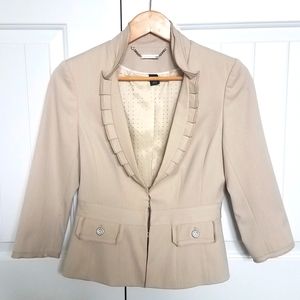 White House Black Market Tan Blazer